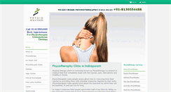 Desktop Screenshot of physiosolution.com